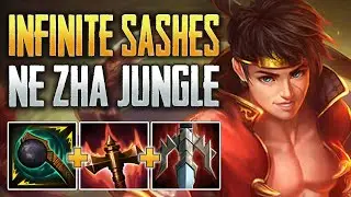 INFINITE SASHES! Ne Zha Jungle Gameplay (SMITE Conquest)