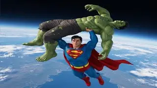 Apex Conflict: superman & batman vs hulk     