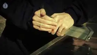 Explosively cutting 5mm sheet steel using Dioplex 20mm