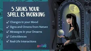 ✨ 5 Clear Signs the Spell You Cast is Working: Beginner Witchy Tips (Spellcasting 101)
