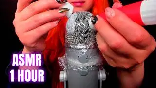 ASMR 1+ Hour Glue Stick On Mic Sticky BRAIN MELTING Triggers (No Talking) 🧡
