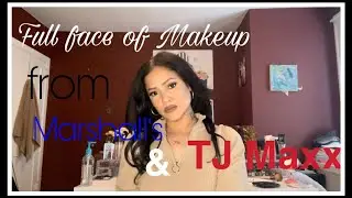 Full Face of Marshall&rsquo;s & TJ Maxx Makeup 2021 | LadyGlamMakeup