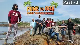 This Goa Trip Was INSANE 😍😱 | Road Ride, Cruise & Night Party 🕺💃part-3  #goa