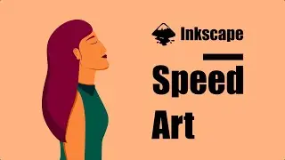 Daydreaming Illustration Process with NARRATION | Inkscape Illustration Process