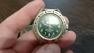 Командирские часы Купил Военные часы Чистопольского часового завода !.#топ #хобби #часы #часымужские