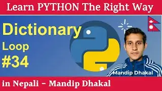 34.  Dictionary - Loop [in Nepali]