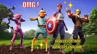 Trailer Fortnite  new Avengers Endgame mode is insane !!