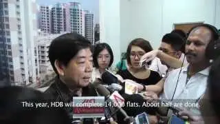 Minister Khaw Boon Wan's visit to Treegrove@Woodlands