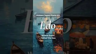 Edo &mdash; Where Sushi Tasted the Sea | Hidden Japan Series
