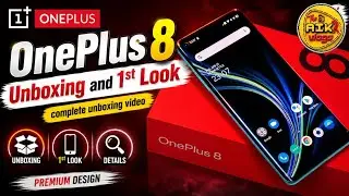 OnePlus 8 Unboxing and First Look | AIK Vlogs