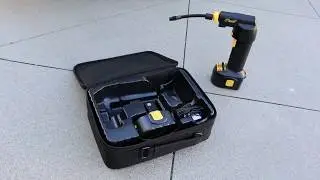 Airman Cordless and Compact Tire Inflator Air Compressor 55-032-21 at California Car Cover