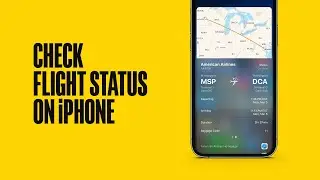 Track flight status on iPhone easily #shorts