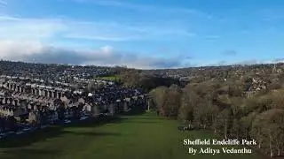 Winter Views from Above: Endcliffe Park, Sheffield