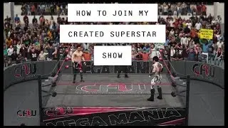 WWE 2K19 HOW TO JOIN MY CREATED SUPERSTAR UNIVERSE MODE