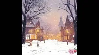 Happy Color🖌:  Small Town Winter🏡❄️☃️