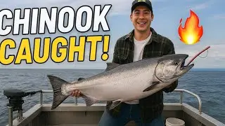 🎣 Fishing for Chinook with Brad at Entrance Island! (Caught a Big One!)