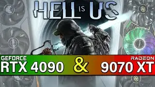 Hell Is Us Demo - RX 9070 XT and RTX 4090 at 4K! The Most Demanding UE5 Game?