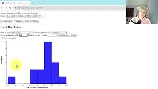 Stat 243 Module 2 Video 2 Technology - Summarizing Stapplet for One Quantitative Variable