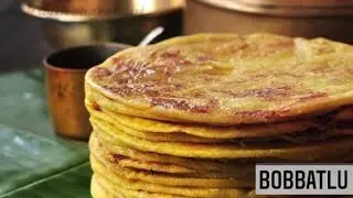 Popatlal polalu పోలెలు బొబ్బట్లు  PuranPoli How to make Bobbatlu at Home in Telugu bobbatlu