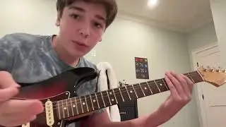 How to play Basket Case by Green Day on electric guitar