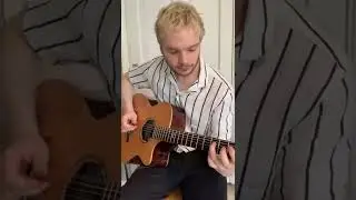 I tuned my guitar like a baritone to see what it would sound like&hellip;