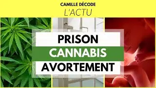 AVORTEMENT, CANNABIS th&eacute;rapeutique, MASQUES en prison : l'actu de la semaine @camilledecode