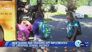 New school bus tracking app implemented at Liverpool School District
