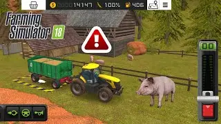 how to do fs18 pigs farming -  how to feed pigs in fs18 Farming simulator 18 timelapse