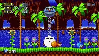 Sonic Mania plus Green hill act 1 & 2 10% damage