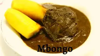 Mbongo tchobi ou sauce &eacute;b&egrave;ne