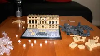LEGO Time-lapse - 21024 Louvre