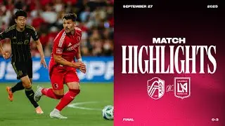 ST. LOUIS CITY SC vs LAFC | Match Highlights