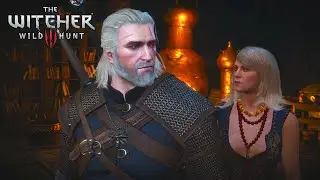 The Witcher 3: Wild Hunt Gameplay - Nithral Wild Hunt Warrior Boss Fight Ultra 4K 60FPS