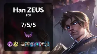 Han Zeus Jayce vs Gragas TOP - KR MASTER Patch 15.1