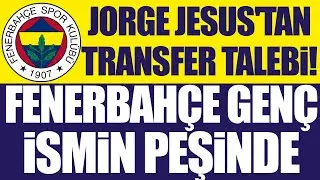 Jorge Jesus'tan transfer talebi! Fenerbah&ccedil;e gen&ccedil; oyuncunun peşinde