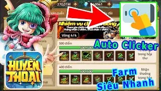 Hướng Dẫn Treo Nhiệm Vụ Chiến Trường Huyền Thoại Hải Tặc Bằng Auto Clicker