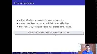 class in c++