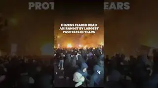 Dozens feared dead as Iran hit by largest protests in years