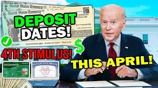$2,000 CHECKS WILL BE DEPOSITED ON APRIL 20TH!! CHECK DEPOSIT DATE!! Fourth Stimulus CHECK Update!