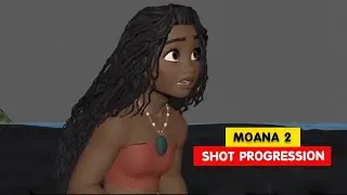 How Moana 2 was Animated | Full Shot Progression Breakdowns