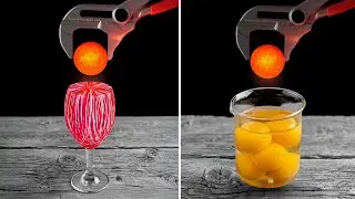 1000&deg;C Red Hot Metal Ball vs Rubber Bands, Eggs & iPad!