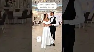 How to start your First Dance 🤍 #weddingdance