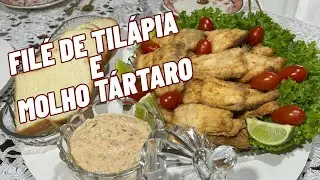 Sabe aquela Delicia que voc&ecirc; AMA! FIL&Eacute; DE TIL&Aacute;PIA E MOLHO T&Aacute;RTARO!! F&Aacute;CIL,R&Aacute;PIDO E DELICIOSO!!!