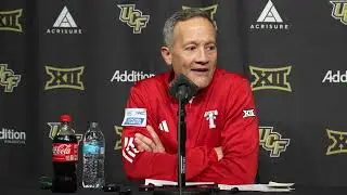 JAMES HILL SPORTS COLLEGE BASKETBALL UCF 88 TEXAS TECH 80 F COACH GRANT McCASLAND POST GAME 1-31-26