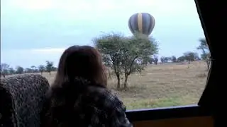 Hot Air Balloon Safari: Fire Incident Sparks Caution! #shorts