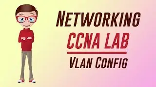 Networking | CCNA Lab | Basic Vlan Configuration | CCNA Tutorials