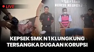 🔴Detik-detik Kepsek SMK N 1 Klungkung Menuju Rutan, Tersangka Dugaan Korupsi