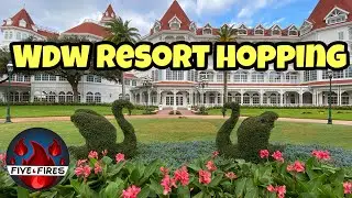Walt Disney World Park Hopping Resorts!! We Visited 8 Disney Resorts! 2021