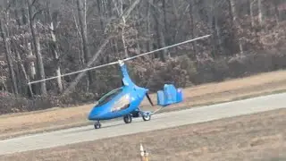 RotorSport UK Cavalon (N613AG) landing at Brookhaven Calabro Airport