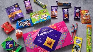 100 of chocolates and candies unboxing, surprise toys, chocolate opening video,Cadbury celebration
